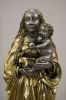 Silver statue with gold plating made by Heinrich Hufnagel around 1482 showing Mother Mary and the ch