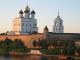 Pskov. Kremlin with Trinity Cathedral.